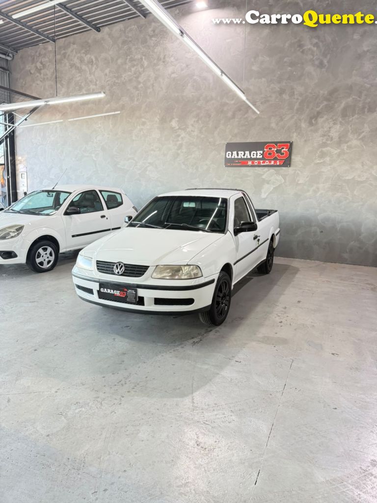VOLKSWAGEN   SAVEIRO 1.6 MI 1.6MI CITY TOTAL FLEX 8V   BRANCO 2003 1.6 GASOLINA - Loja