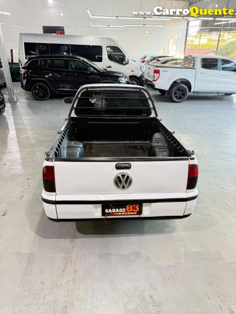 VOLKSWAGEN   SAVEIRO 1.6 MI 1.6MI CITY TOTAL FLEX 8V   BRANCO 2003 1.6 GASOLINA - Loja