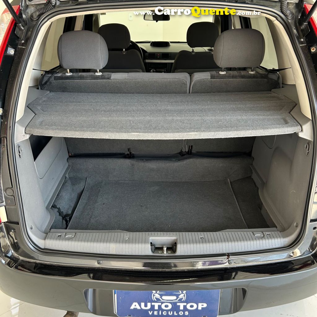 CHEVROLET   MERIVA MAXX 1.8 MPFI 8V FLEXPOWER   PRETO 2008 1.8 FLEX - Loja