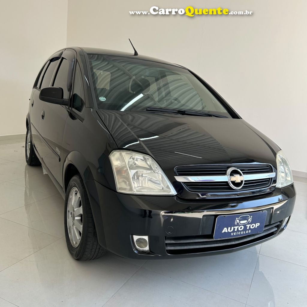 CHEVROLET   MERIVA MAXX 1.8 MPFI 8V FLEXPOWER   PRETO 2008 1.8 FLEX - Loja