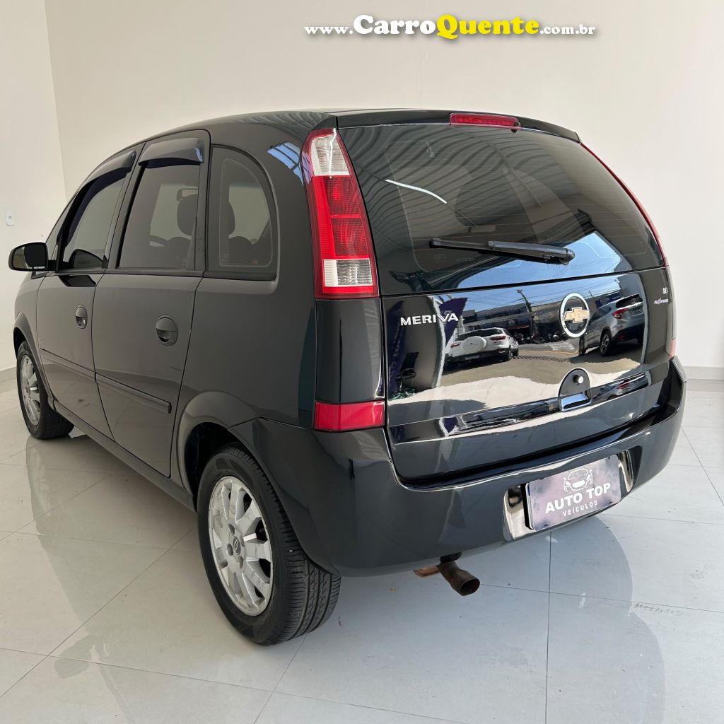 CHEVROLET   MERIVA MAXX 1.8 MPFI 8V FLEXPOWER   PRETO 2008 1.8 FLEX - Loja