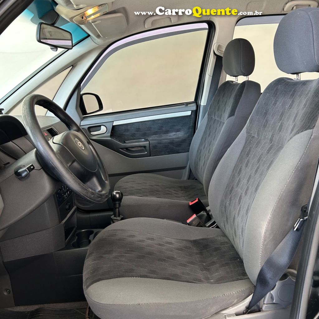 CHEVROLET   MERIVA MAXX 1.8 MPFI 8V FLEXPOWER   PRETO 2008 1.8 FLEX - Loja