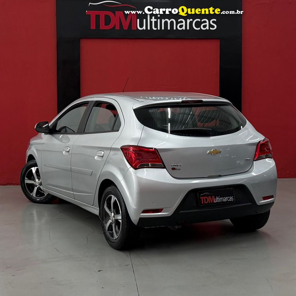 CHEVROLET   ONIX HATCH LTZ 1.4 8V FLEXPOWER 5P AUT.   PRATA 2019 1.4 FLEX - Loja