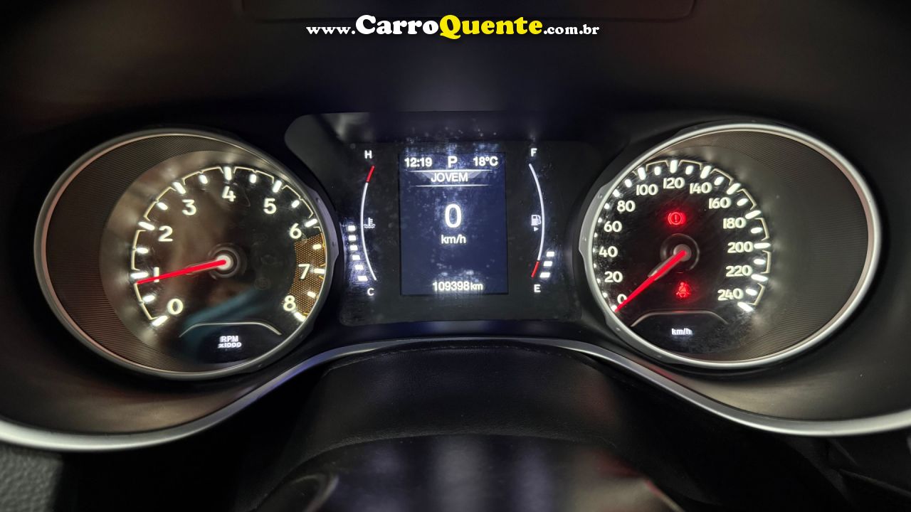 JEEP   COMPASS LONGITUDE 2.0 4X2 FLEX 16V AUT.   PRATA 2017 2.0 FLEX - Loja