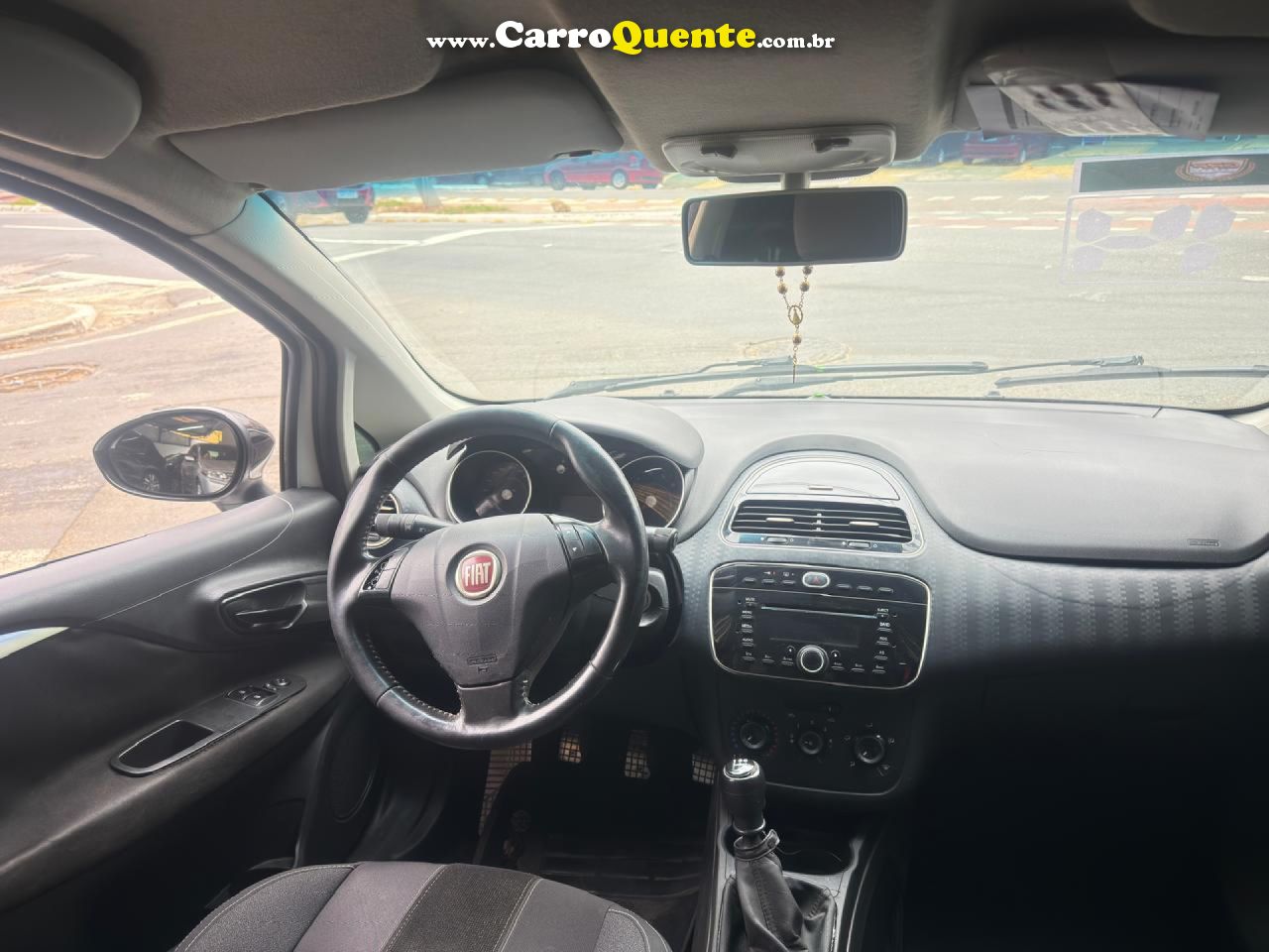 FIAT   PUNTO SPORTING 1.8 FLEX 8V16V 5P   BRANCO 2014 1.8 FLEX - Loja