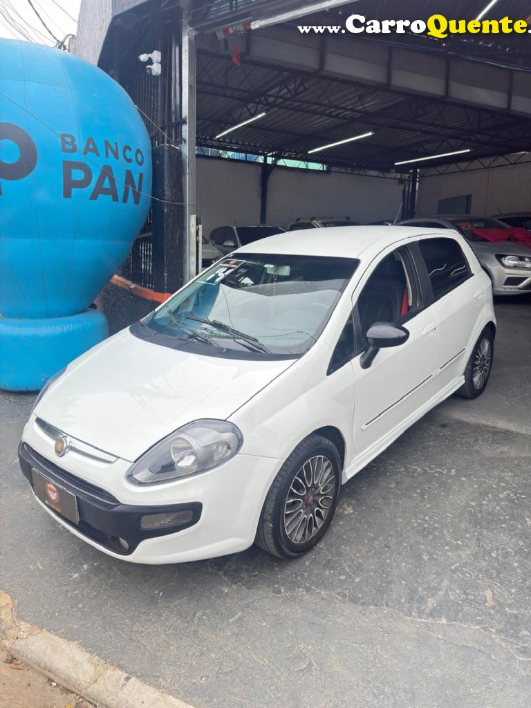 FIAT   PUNTO SPORTING 1.8 FLEX 8V16V 5P   BRANCO 2014 1.8 FLEX - Loja