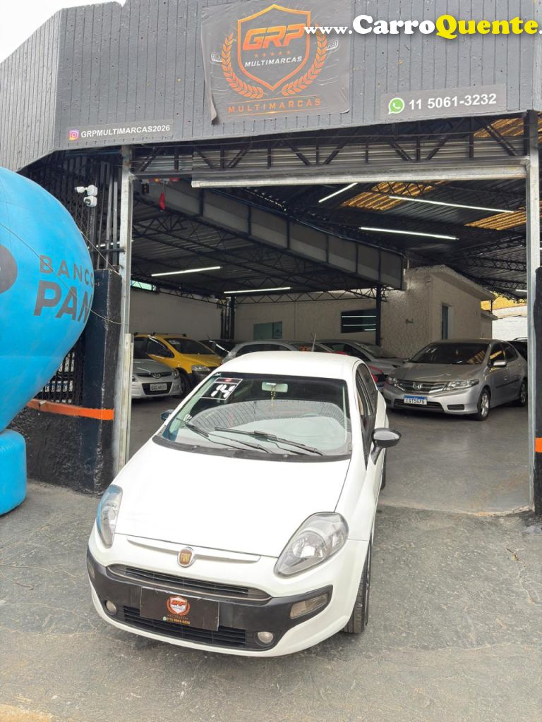 FIAT   PUNTO SPORTING 1.8 FLEX 8V16V 5P   BRANCO 2014 1.8 FLEX - Loja