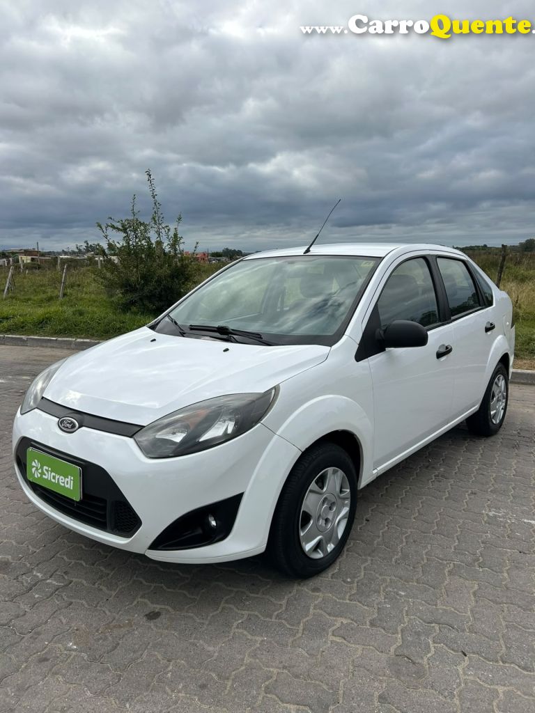 FORD   FIESTA SED. 1.6 8V FLEX 4P   BRANCO 2011 1.6 FLEX - Loja