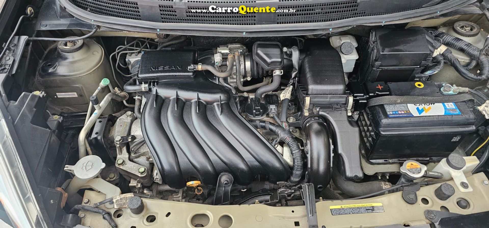 NISSAN   MARCH SV 1.6 16V FLEXSTART 5P MEC.   PRETO 2018 1.6 FLEX - Loja