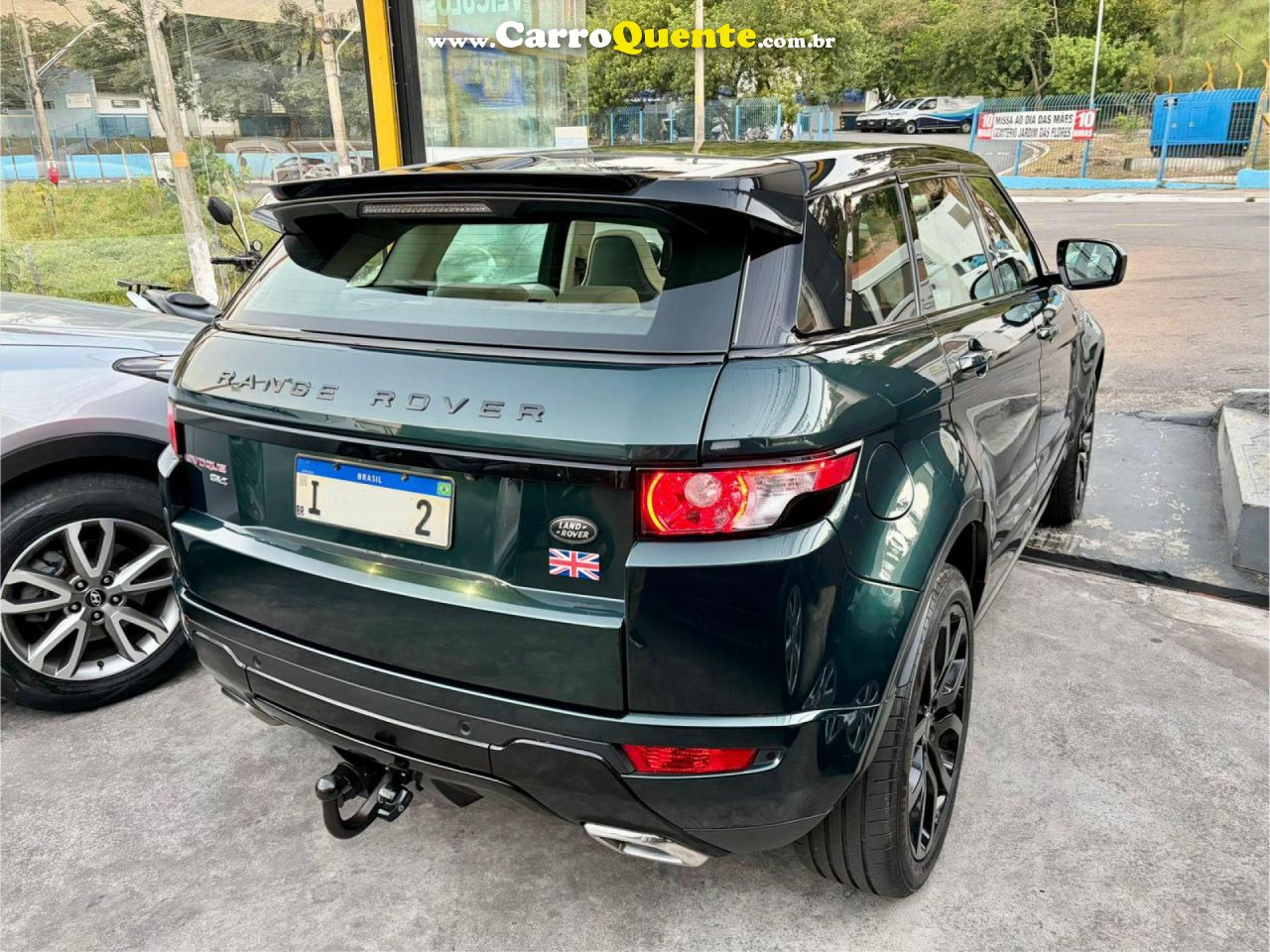 LAND ROVER   RANGE R.EVOQUE DYNAMIC TECH 2.0 AUT 5P   VERDE 2013 2.0 GASOLINA - Loja
