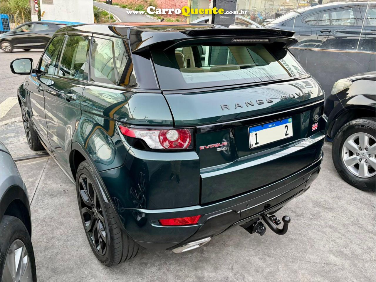 LAND ROVER   RANGE R.EVOQUE DYNAMIC TECH 2.0 AUT 5P   VERDE 2013 2.0 GASOLINA - Loja