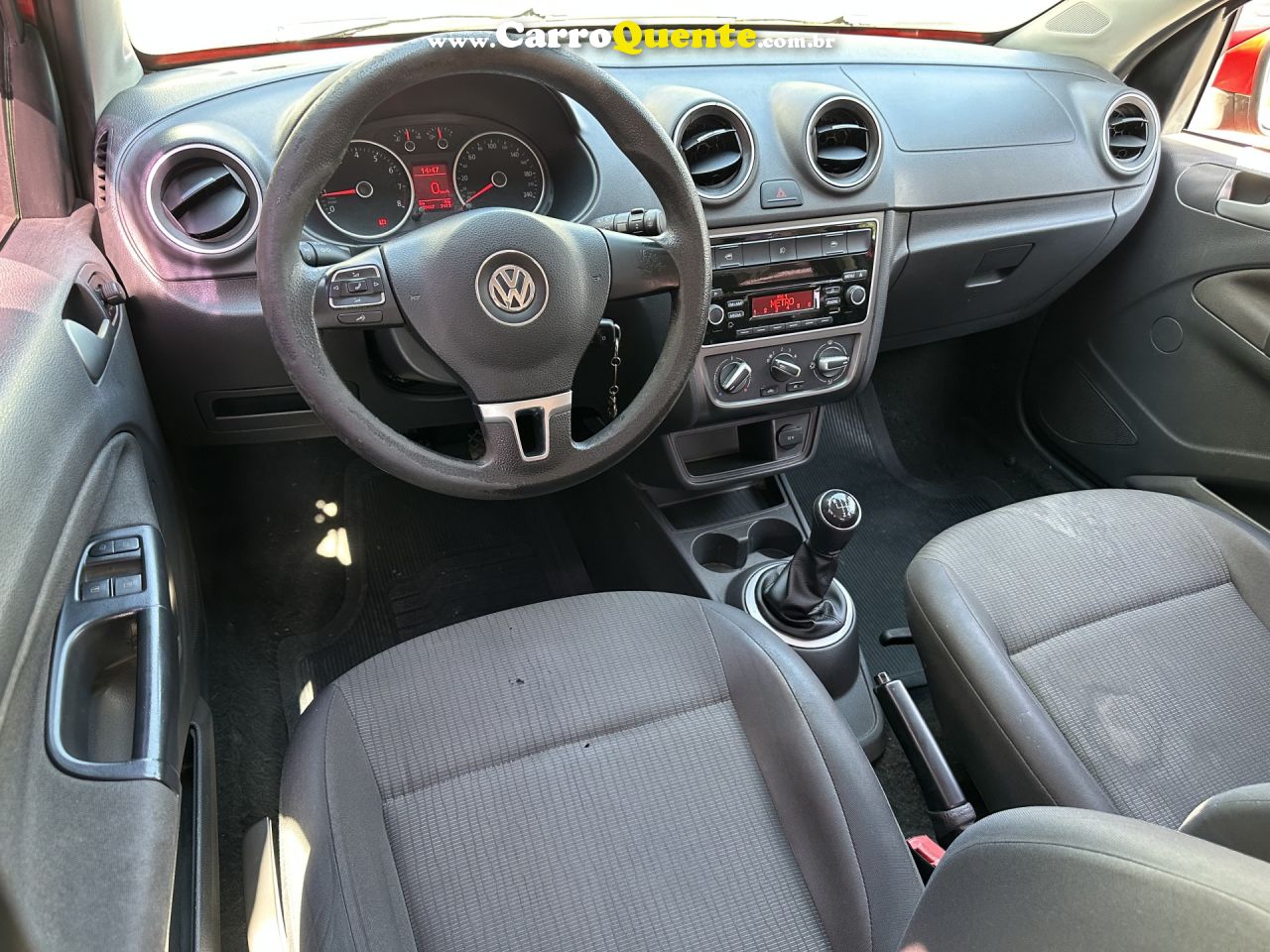 VOLKSWAGEN   GOL (NOVO) 1.6 MI TOTAL FLEX 8V 4P   VERMELHO 2013 1.6 8V FLEX - Loja