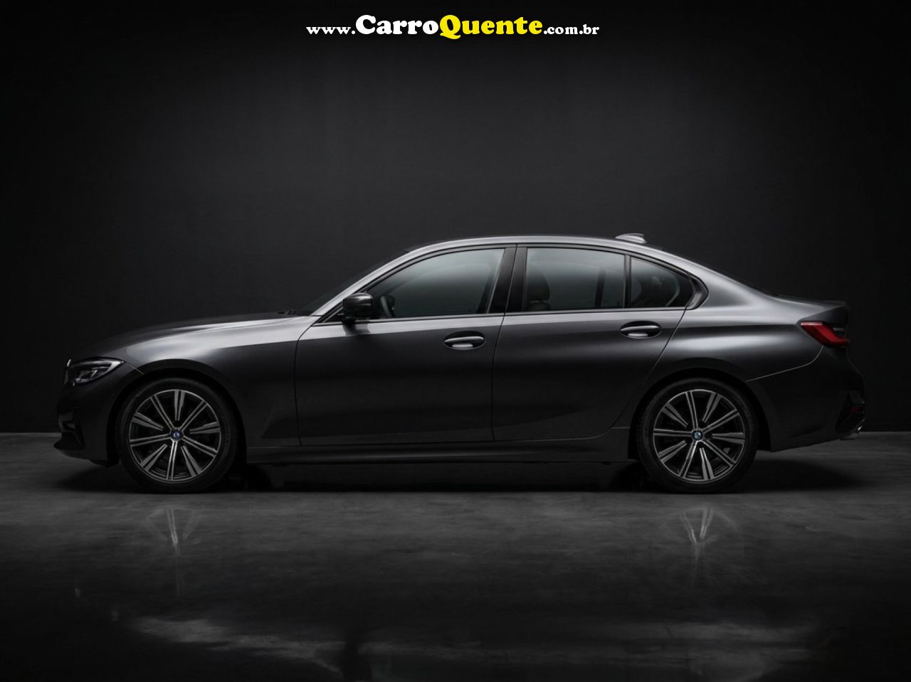 BMW   320IA 2.0 TURBOACTIVEFLEX 16VGP  4P   CINZA 2021 2.0 T GASOLINA - Loja
