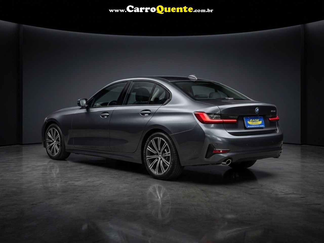BMW   320IA 2.0 TURBOACTIVEFLEX 16VGP  4P   CINZA 2021 2.0 T GASOLINA - Loja