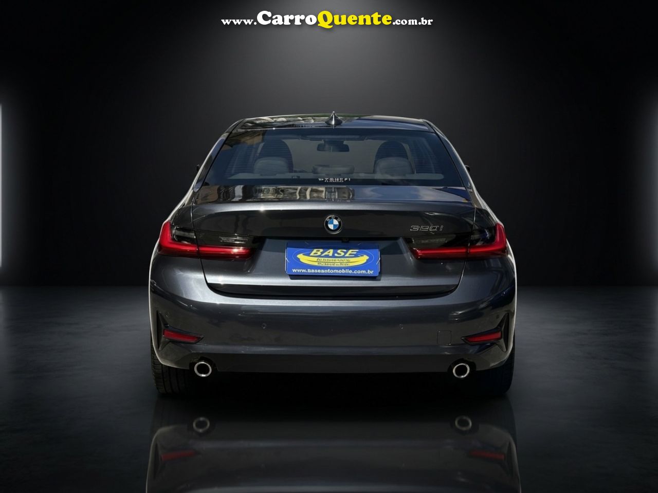 BMW   320IA 2.0 TURBOACTIVEFLEX 16VGP  4P   CINZA 2021 2.0 T GASOLINA - Loja