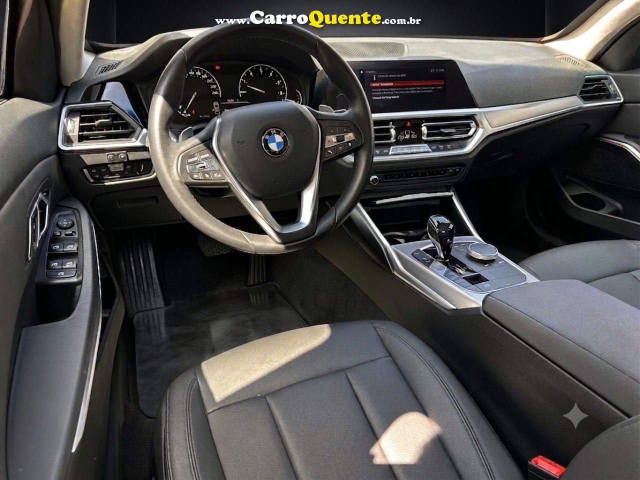 BMW   320IA 2.0 TURBOACTIVEFLEX 16VGP  4P   CINZA 2021 2.0 T GASOLINA - Loja