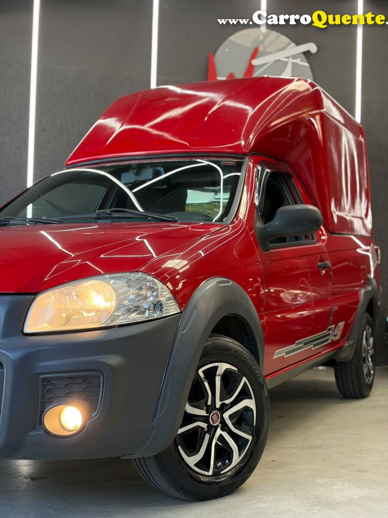 FIAT   STRADA WORKING HARD 1.4 FIRE FLEX 8V CD   VERMELHO 2018 1.4 FLEX - Loja