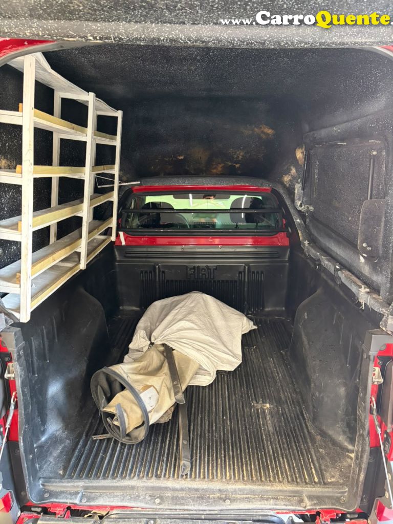 FIAT   STRADA WORKING HARD 1.4 FIRE FLEX 8V CD   VERMELHO 2018 1.4 FLEX - Loja