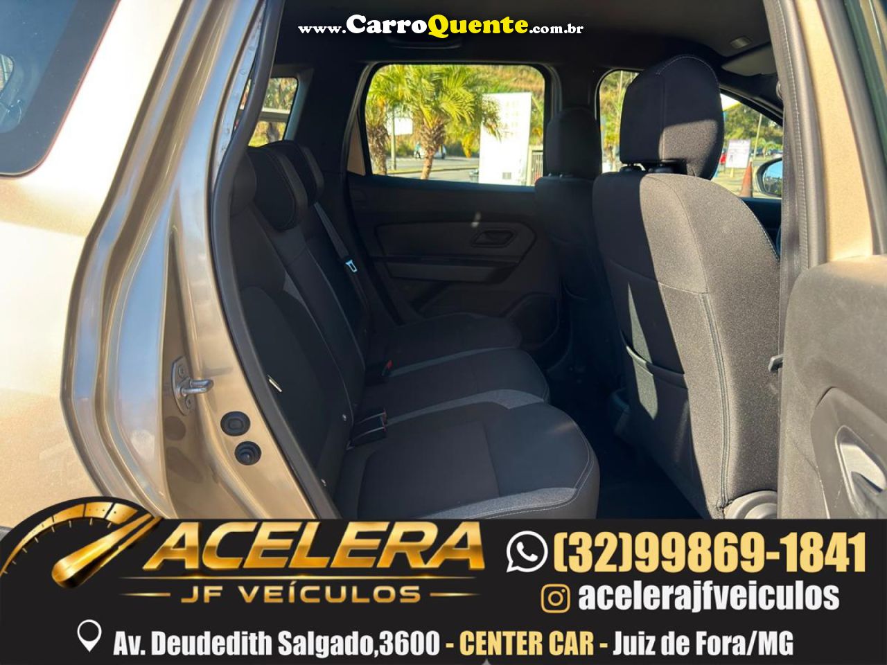 RENAULT   DUSTER ZEN 1.6 16V FLEX MEC.   BEGE 2021 1.6 FLEX - Loja