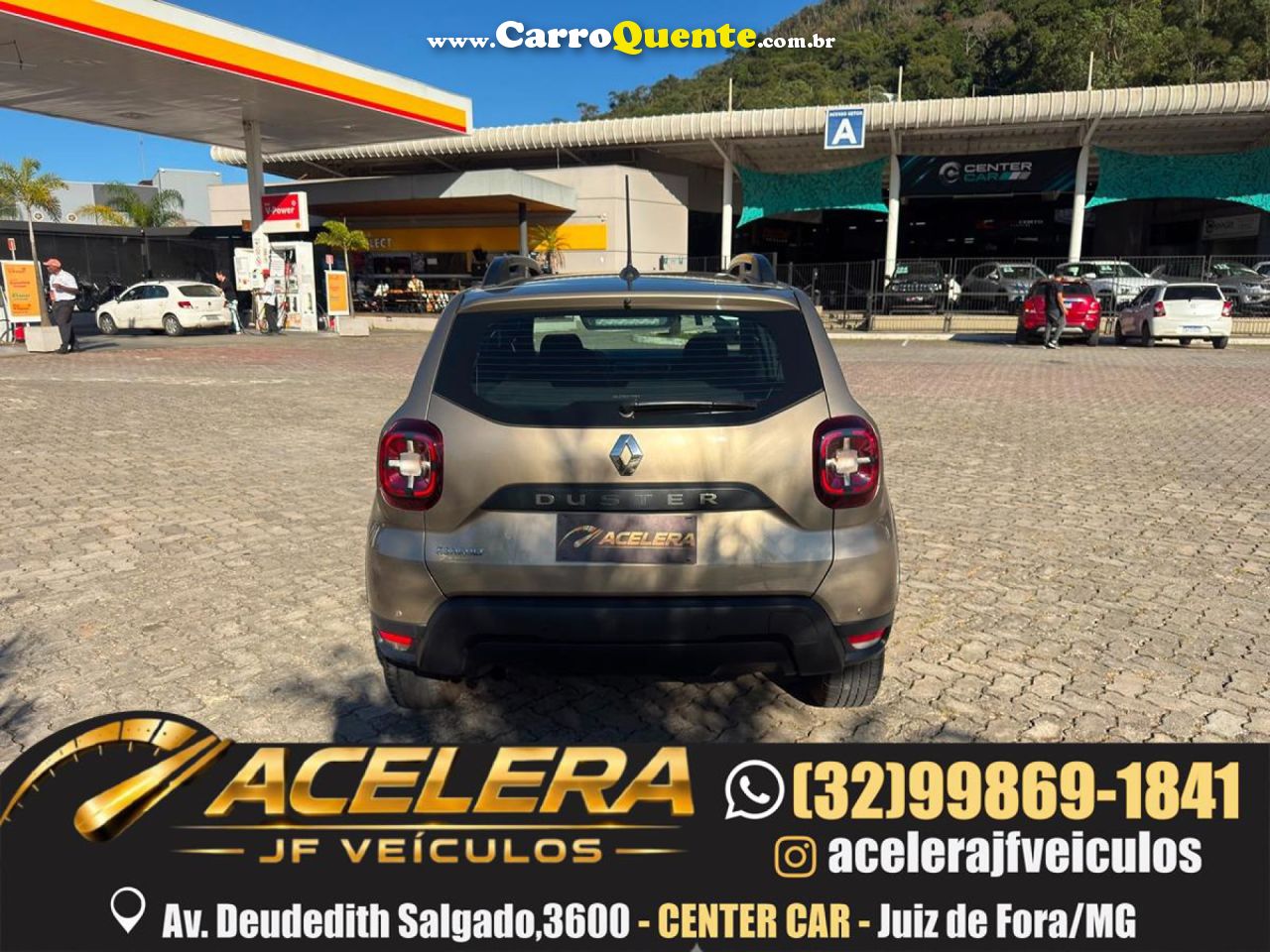 RENAULT   DUSTER ZEN 1.6 16V FLEX MEC.   BEGE 2021 1.6 FLEX - Loja