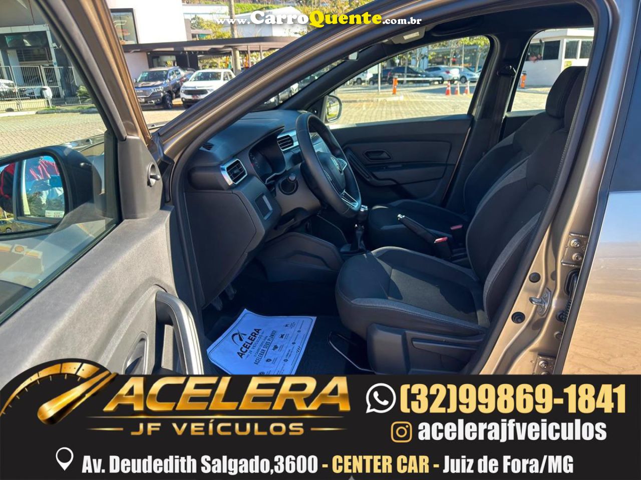 RENAULT   DUSTER ZEN 1.6 16V FLEX MEC.   BEGE 2021 1.6 FLEX - Loja