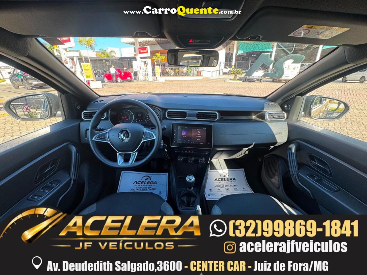 RENAULT   DUSTER ZEN 1.6 16V FLEX MEC.   BEGE 2021 1.6 FLEX - Loja