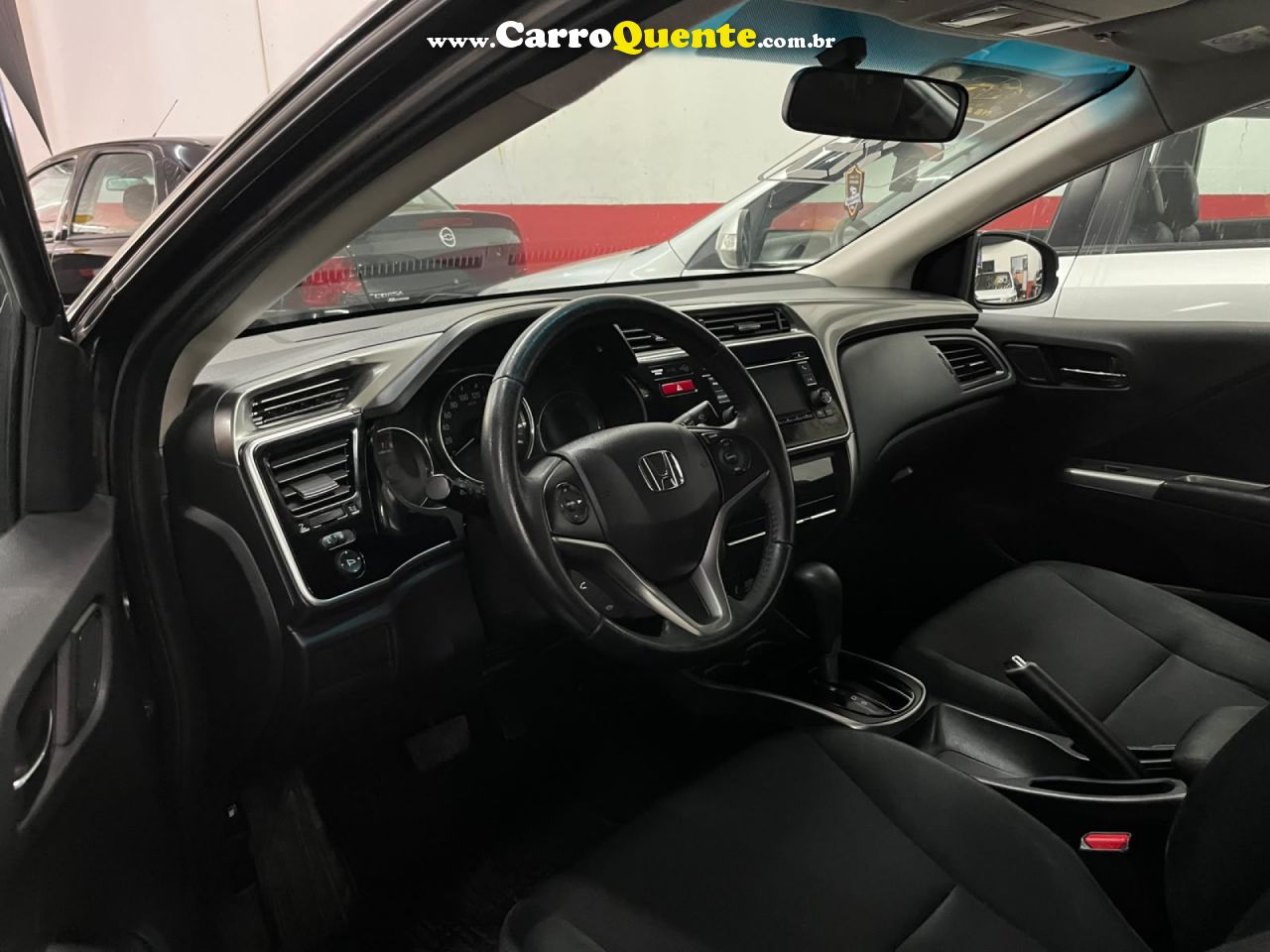 HONDA   CITY SEDAN EX 1.5 FLEX 16V 4P AUT.   MARROM 2016 1.5 FLEX - Loja