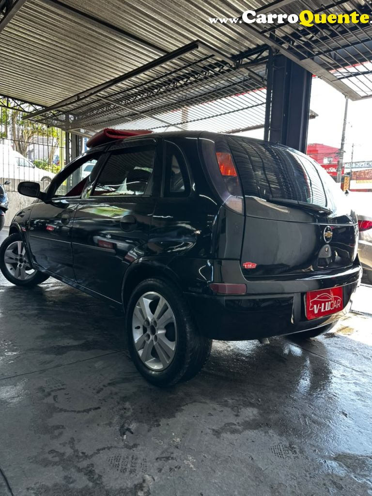 CHEVROLET   CORSA HAT. JOY 1.0 1.0 FLEXPOWER 8V 5P   PRETO 2008 1.0 FLEX - Loja