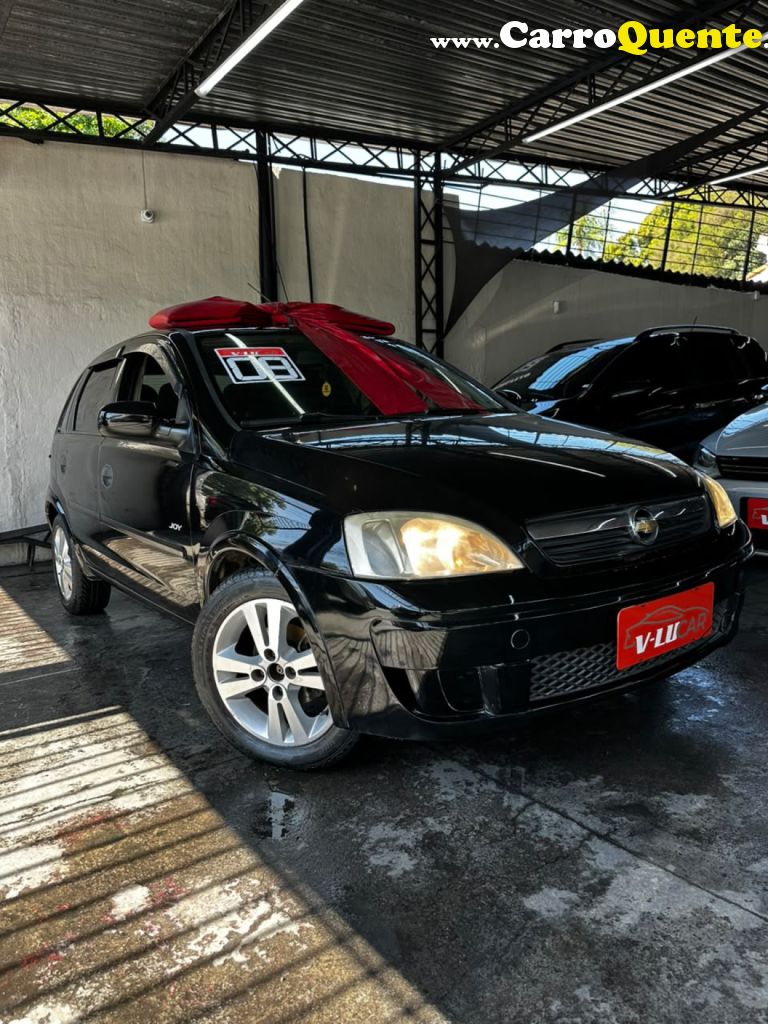 CHEVROLET   CORSA HAT. JOY 1.0 1.0 FLEXPOWER 8V 5P   PRETO 2008 1.0 FLEX - Loja