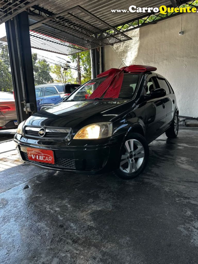 CHEVROLET   CORSA HAT. JOY 1.0 1.0 FLEXPOWER 8V 5P   PRETO 2008 1.0 FLEX - Loja