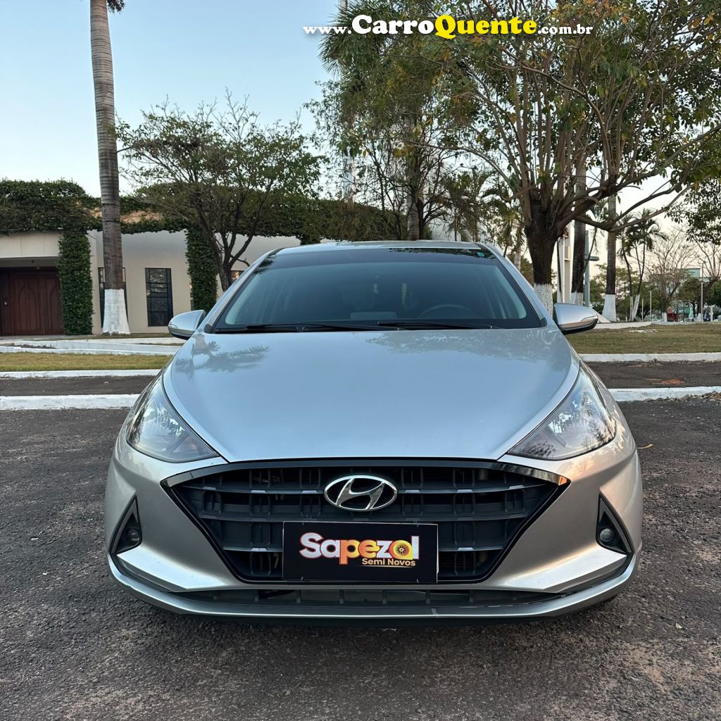 HYUNDAI   HB20S VISION 1.0 FLEX 12V MEC.   CINZA 2022 1.0 FLEX - Loja