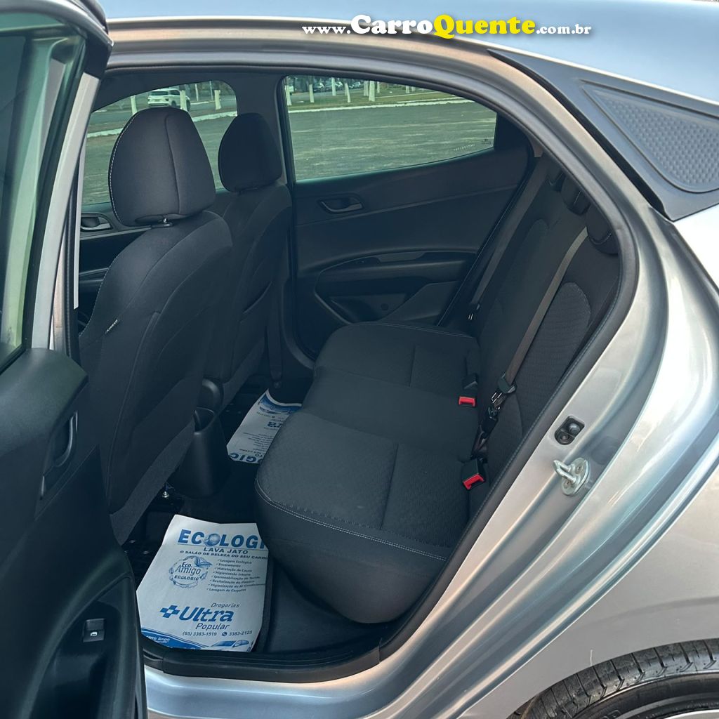 HYUNDAI   HB20S VISION 1.0 FLEX 12V MEC.   CINZA 2022 1.0 FLEX - Loja