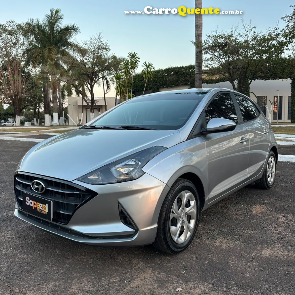 HYUNDAI   HB20S VISION 1.0 FLEX 12V MEC.   CINZA 2022 1.0 FLEX - Loja