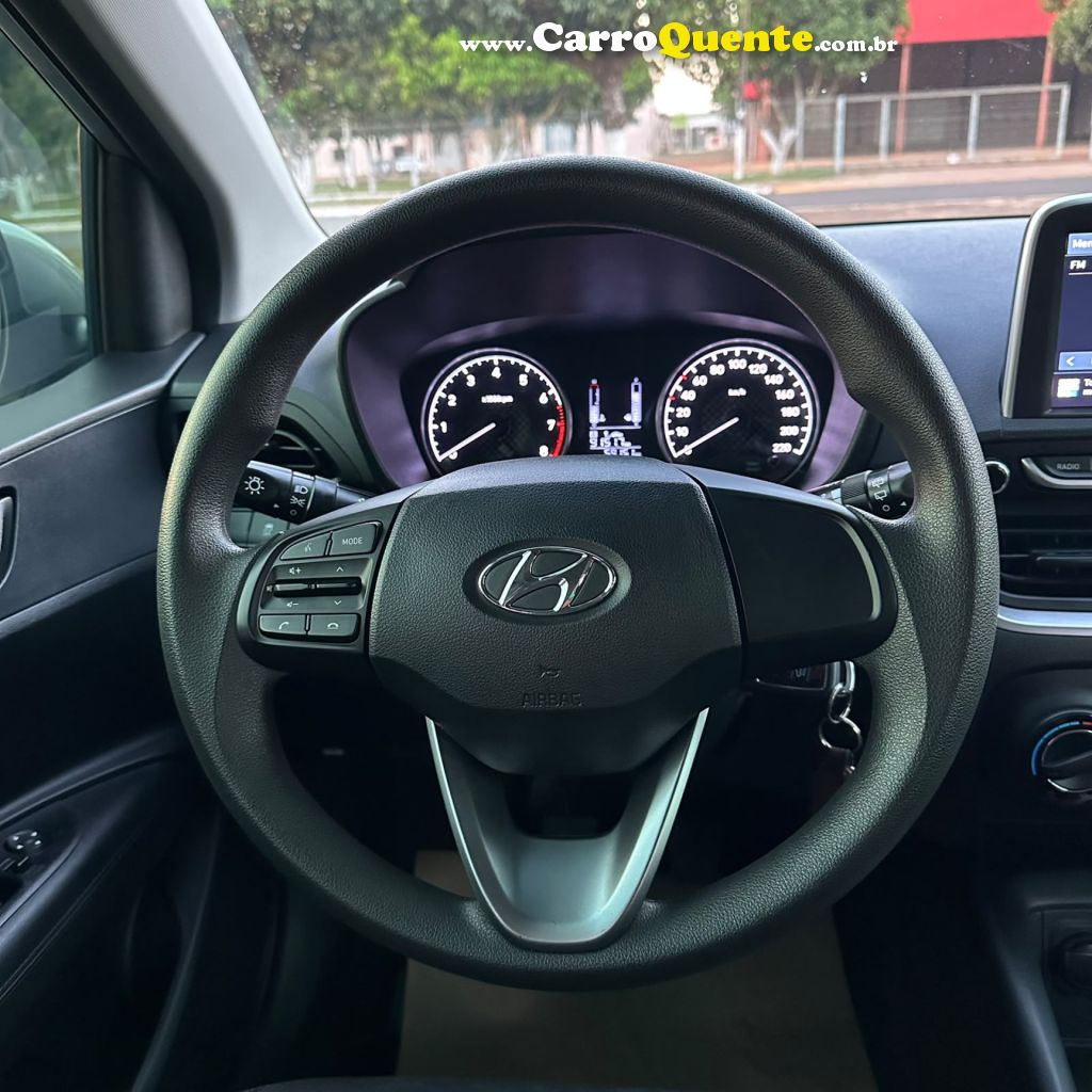HYUNDAI   HB20S VISION 1.0 FLEX 12V MEC.   CINZA 2022 1.0 FLEX - Loja