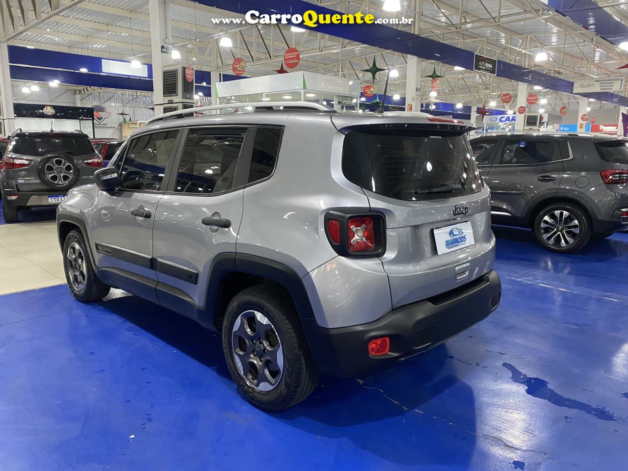 JEEP   RENEGADE1.8 4X2 FLEX 16V AUT.   PRATA 2019 1.8 FLEX - Loja
