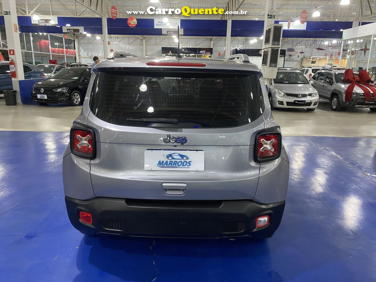 JEEP   RENEGADE1.8 4X2 FLEX 16V AUT.   PRATA 2019 1.8 FLEX - Loja