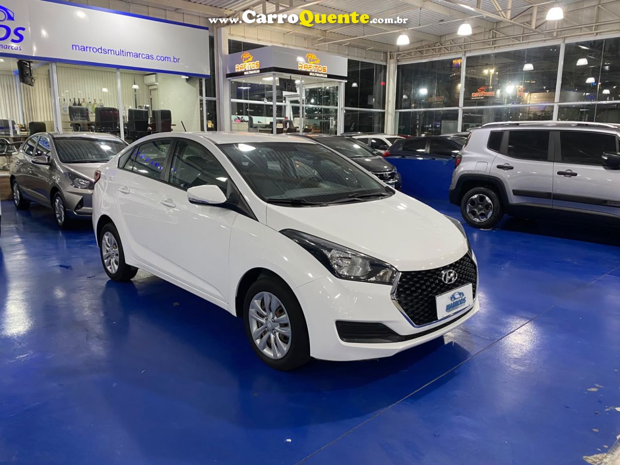 HYUNDAI   HB20S C.PLUSC.STYLE1.0 FLEX 12V MEC. 4P   BRANCO 2019 1.0 FLEX - Loja