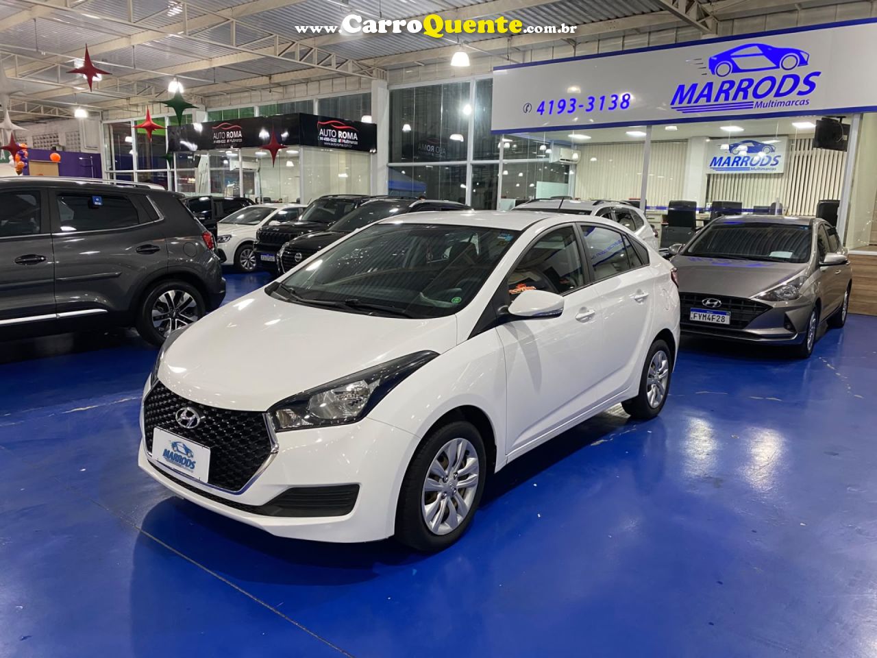 HYUNDAI   HB20S C.PLUSC.STYLE1.0 FLEX 12V MEC. 4P   BRANCO 2019 1.0 FLEX - Loja