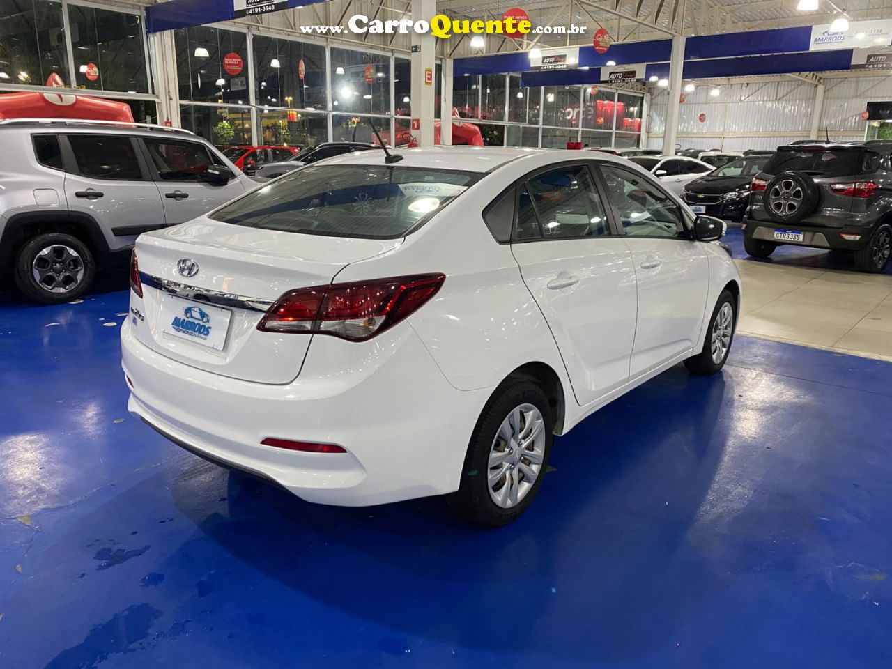 HYUNDAI   HB20S C.PLUSC.STYLE1.0 FLEX 12V MEC. 4P   BRANCO 2019 1.0 FLEX - Loja