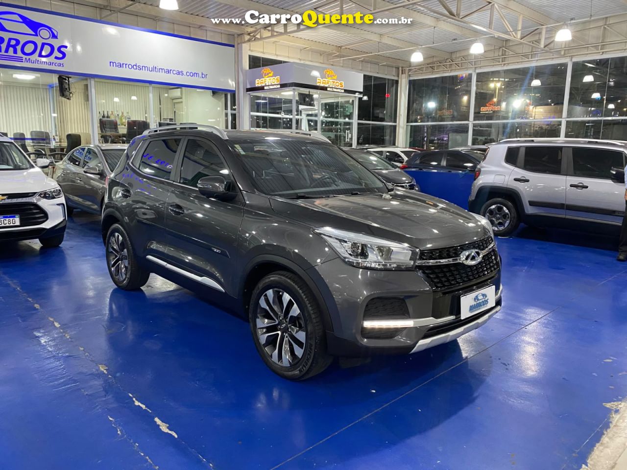 CHERY   TIGGO 5X TXS 1.5 16V TURBO FLEX AUT.   CINZA 2022 1.5 FLEX - Loja