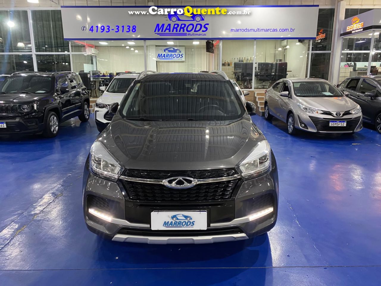 CHERY   TIGGO 5X TXS 1.5 16V TURBO FLEX AUT.   CINZA 2022 1.5 FLEX - Loja