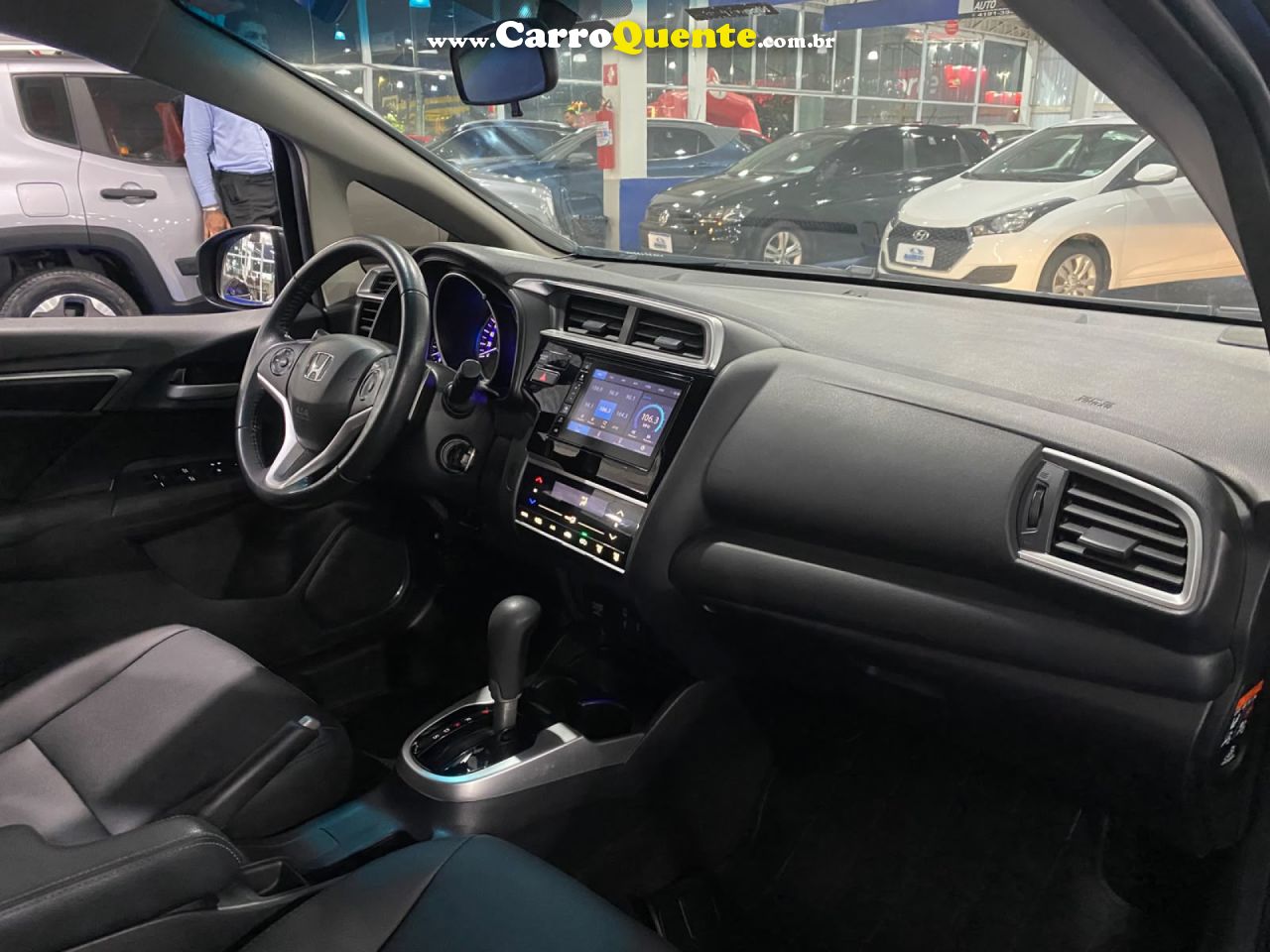 HONDA   FIT EXSEX 1.5 FLEXFLEXONE 16V 5P AUT.   CINZA 2021 1.5 FLEX - Loja