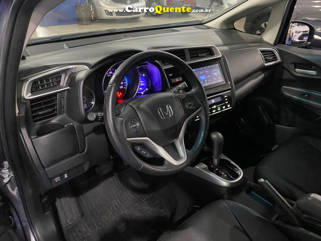 HONDA   FIT EXSEX 1.5 FLEXFLEXONE 16V 5P AUT.   CINZA 2021 1.5 FLEX - Loja