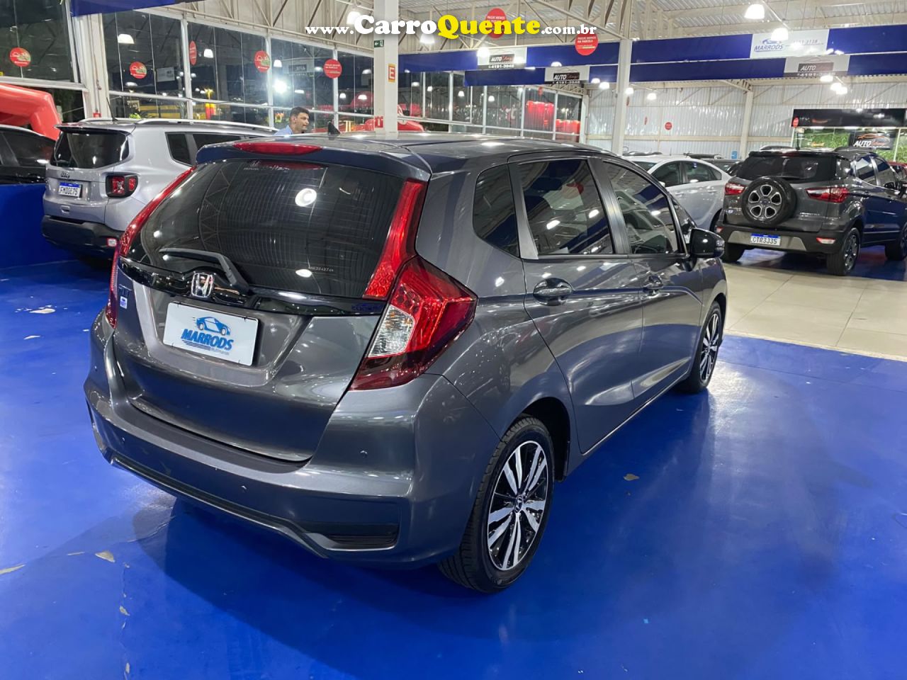 HONDA   FIT EXSEX 1.5 FLEXFLEXONE 16V 5P AUT.   CINZA 2021 1.5 FLEX - Loja