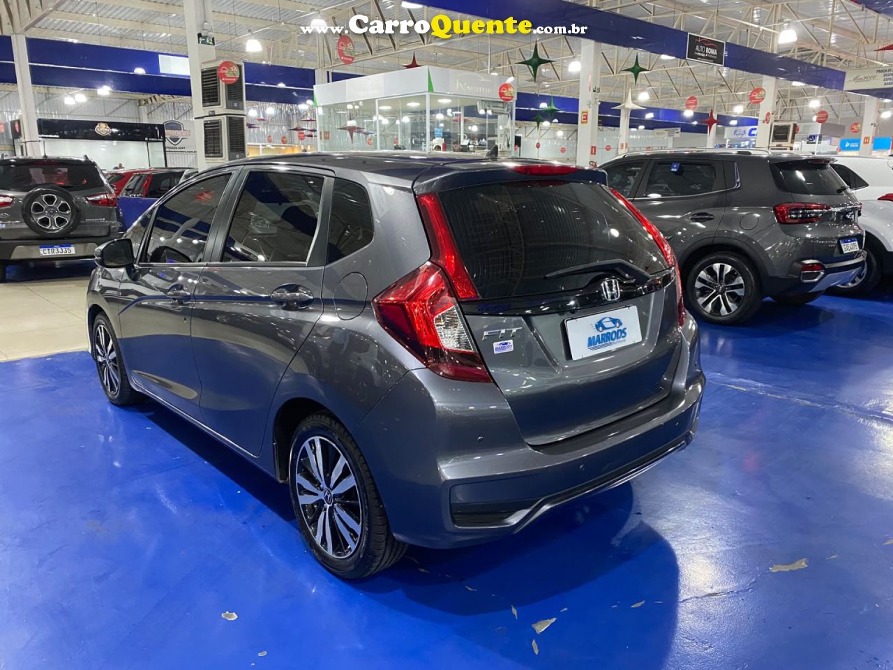 HONDA   FIT EXSEX 1.5 FLEXFLEXONE 16V 5P AUT.   CINZA 2021 1.5 FLEX - Loja
