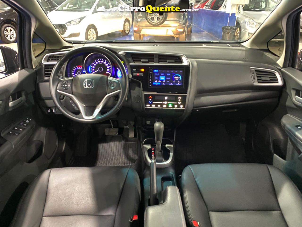 HONDA   FIT EXSEX 1.5 FLEXFLEXONE 16V 5P AUT.   CINZA 2021 1.5 FLEX - Loja