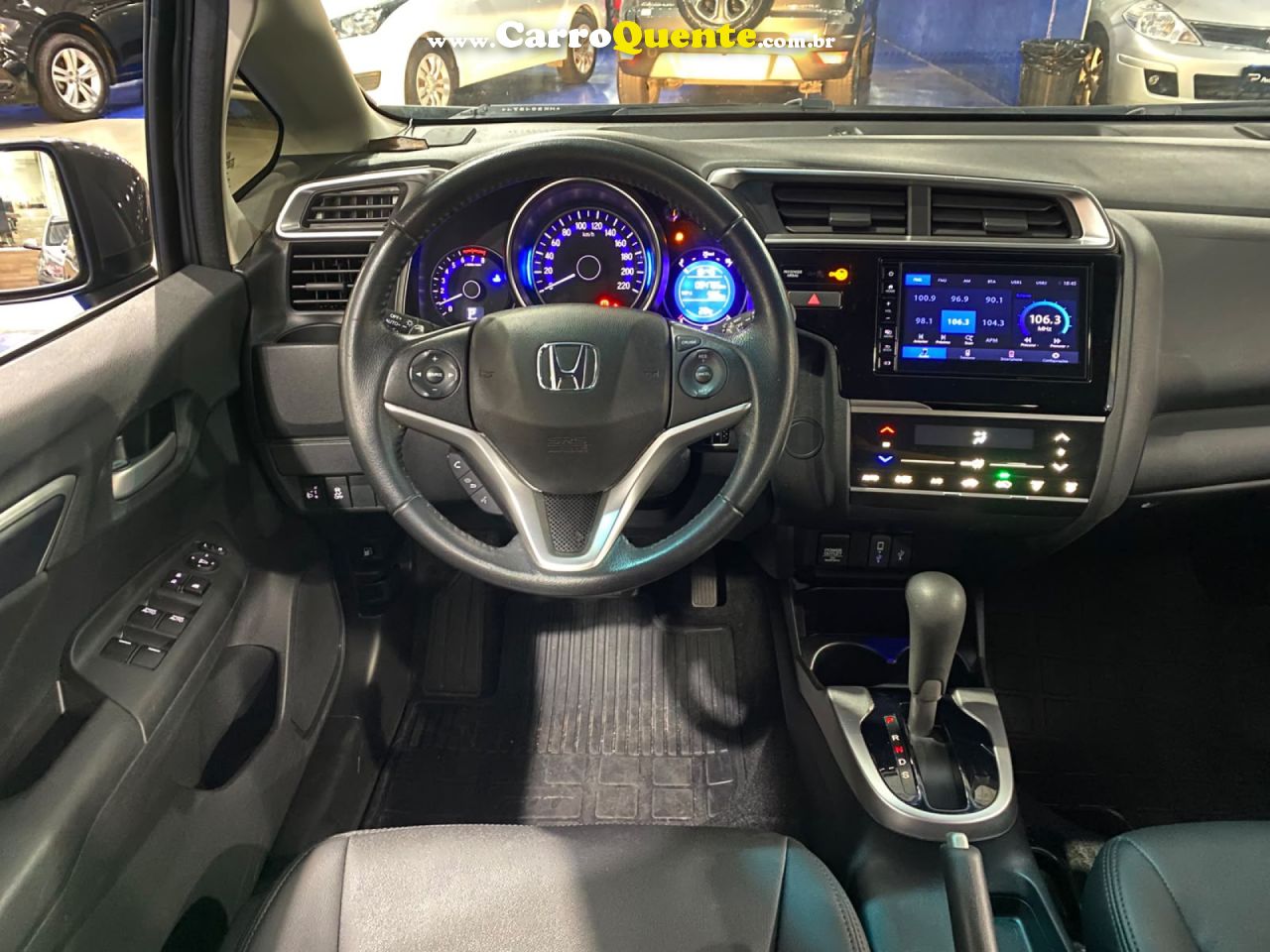 HONDA   FIT EXSEX 1.5 FLEXFLEXONE 16V 5P AUT.   CINZA 2021 1.5 FLEX - Loja