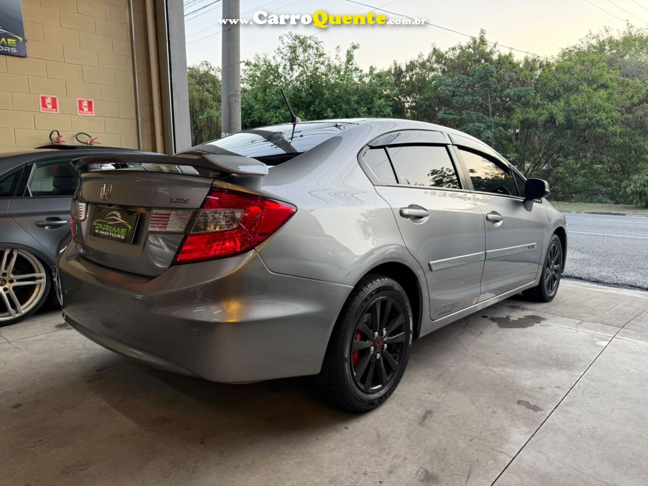HONDA   CIVIC SEDAN LXS 1.81.8 FLEX 16V MEC. 4P   CINZA 2012 1.8 FLEX - Loja