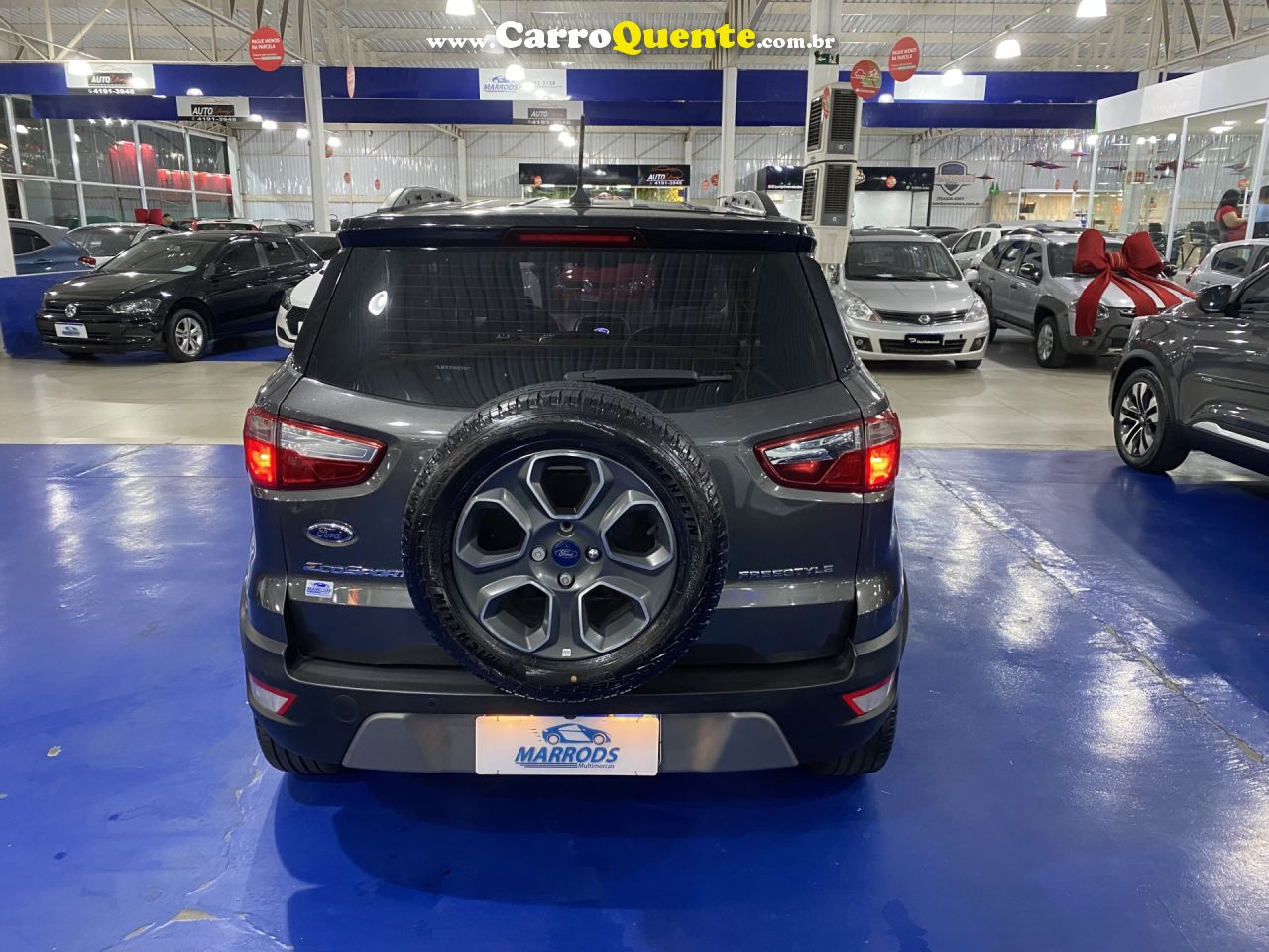 FORD   ECOSPORT FREESTYLE 1.5 12V FLEX 5P AUT.   CINZA 2020 1.5 FLEX - Loja