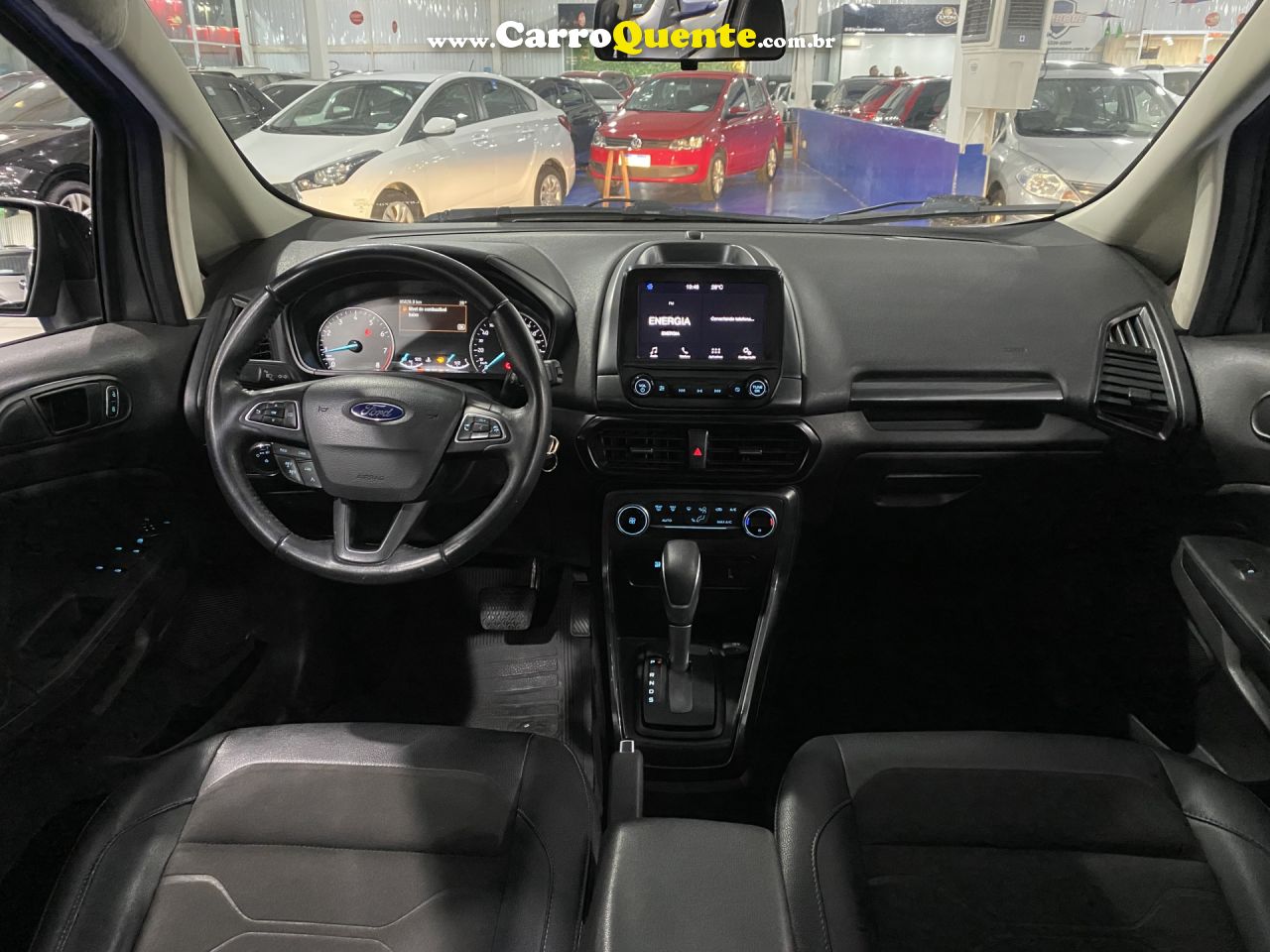 FORD   ECOSPORT FREESTYLE 1.5 12V FLEX 5P AUT.   CINZA 2020 1.5 FLEX - Loja